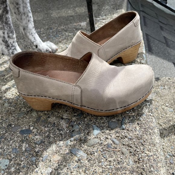 Suede Dansko Clogs - Picture 1 of 7